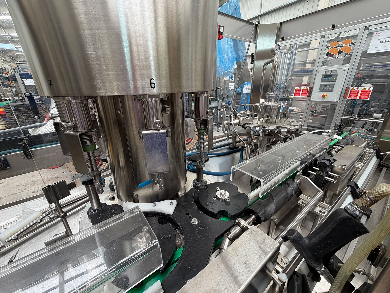 Filler Block - Rinser 9, Filler 8, Capper 1, Head