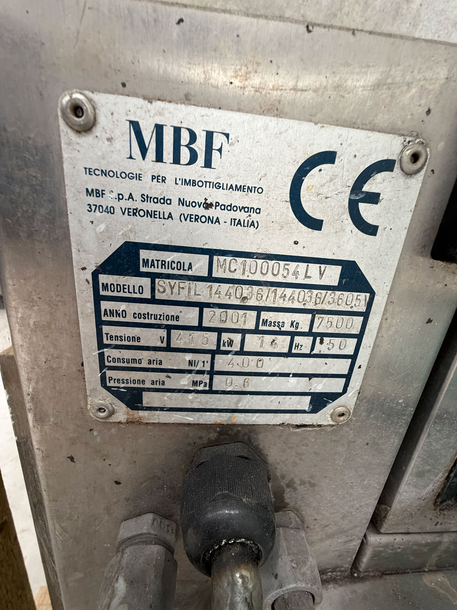 Filler Block - Rinser 36, Filler 36, Capper 5, Head