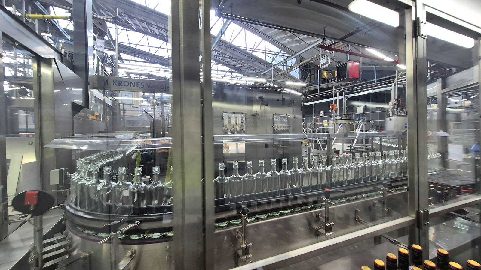 Krones Round Glass Line